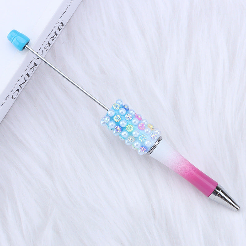 Wholesale Di Colorful Pearl Dopamine Plastic Gradient Color Rotary Ballpoint Pen